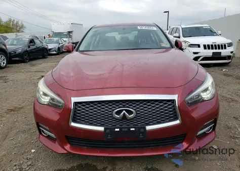 2015 Infiniti Q50 Base z USA, uszkodzony, nr VIN JN1BV7AR5FM416632